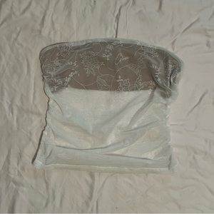 I.AM.GIA Butterfly lace tube top NWOT